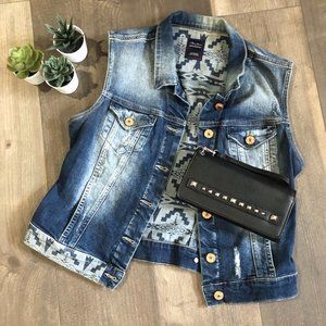 Mavi Jeans Jodi Sleeveless Jeans Vest L